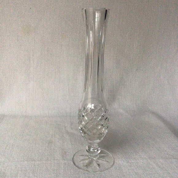 Waterford Crystal Accents Vintage Waterford Bud Vase Poshmark